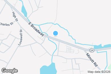 Map image of the property - 244 E Broadway