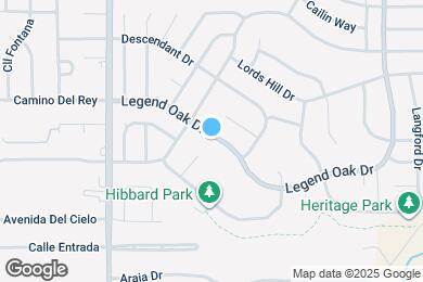 Map image of the property - 845 Legend Oak Dr
