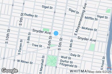Map image of the property - 521 Cantrell St