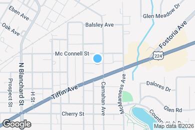 Map image of the property - 610 Carnahan Ave