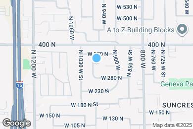 Map image of the property - 330 N 985 W