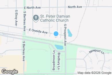 Map image of the property - 195 Thomas Ct