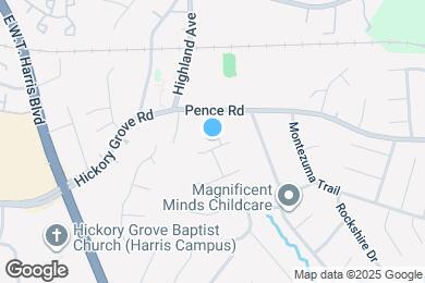 Map image of the property - 6701 Hickory Trace Dr