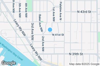 Map image of the property - 104 NW 41st St