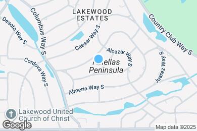 Map image of the property - 2053 Barcelona Dr S