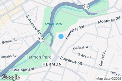 Map image of the property - 6127 1/2 Monterey Rd-