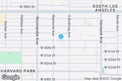 Map image of the property - 1229 W 60th St