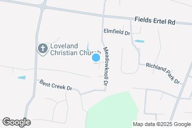 Map image of the property - 10190 Meadowknoll Dr