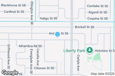 Map image of the property - 785 Coconut St SE