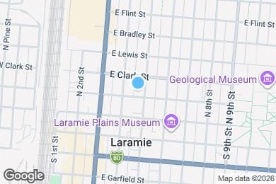 Map image of the property - 417 E Fremont St