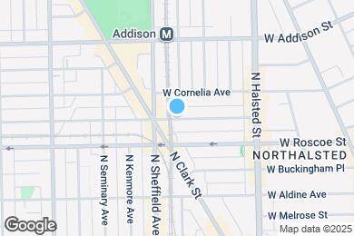 Map image of the property - 934 W Newport Ave