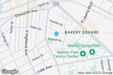 Map image of the property - 6331 Walnut St