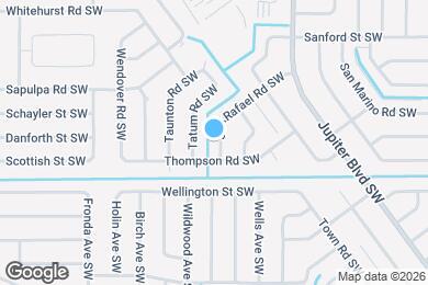 Map image of the property - 1077 San Rafael Rd SW