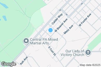 Map image of the property - 1109 W Beaver Ave