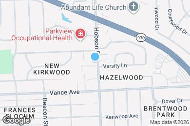 Map image of the property - 3303 Hobson Rd