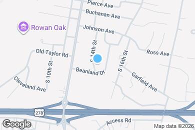 Map image of the property - 1203 S 14th St