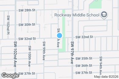 Map image of the property - 3201 SW 98th Ave