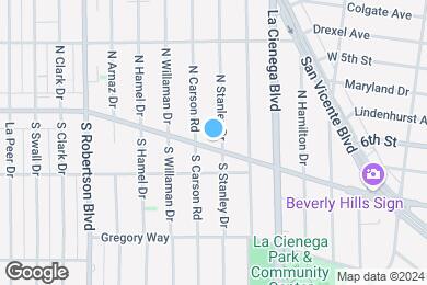 Map image of the property - Blu Beverly Hills