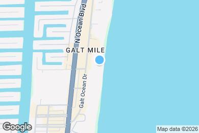 Map image of the property - 3600 Galt Ocean Dr