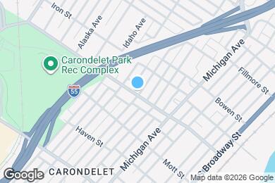 Map image of the property - 603 Holly Hills Ave