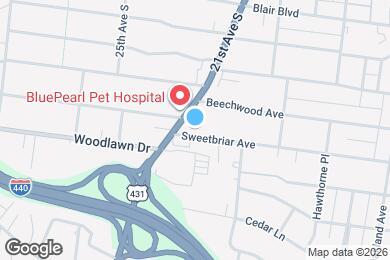 Map image of the property - 2018 Sweetbriar Ave
