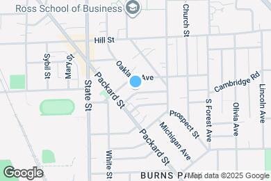 Map image of the property - 925 Greenwood Ave