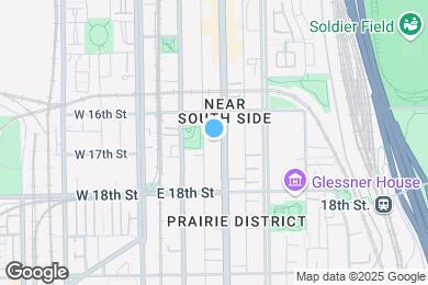 Map image of the property - 1620 S Michigan Ave