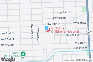 Map image of the property - 3100 SW 62nd Ave
