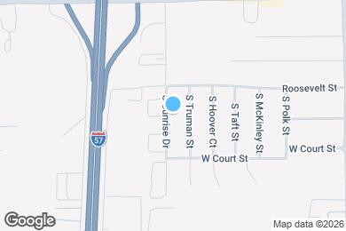 Map image of the property - 25729 Sunrise Dr