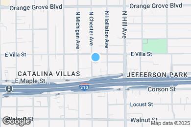 Map image of the property - 438 N Chester Ave