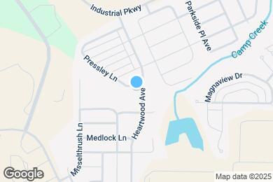 Map image of the property - 1592 Pressley Ln