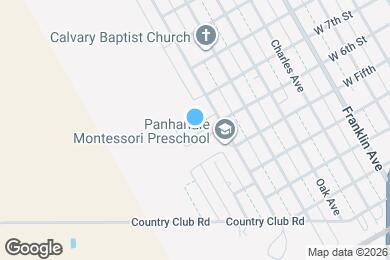 Map image of the property - 601 Pecan Ave