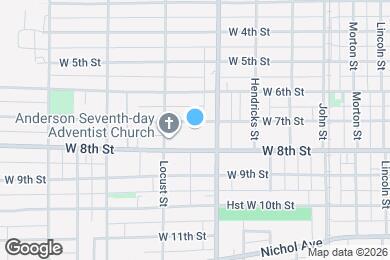 Map image of the property - 1019 W 7th St
