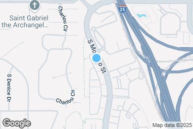 Map image of the property - 4545 S. Monaco St. Unit 127