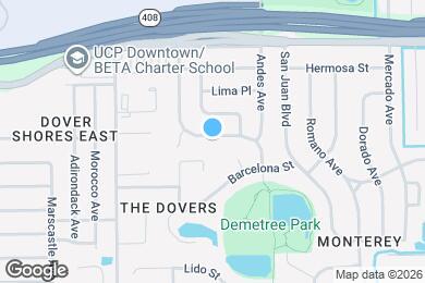 Map image of the property - 572 Santiago Ave