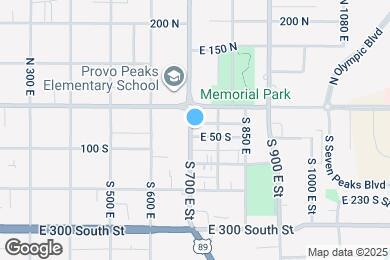 Map image of the property - 707 E 50 S