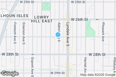 Map image of the property - 2704 Aldrich Ave S