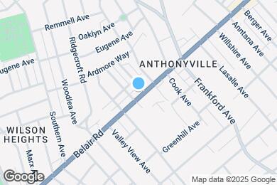 Map image of the property - 5112 Belair Rd