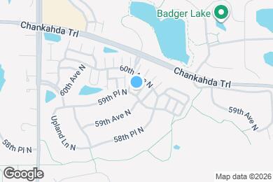 Map image of the property - 15383 60th Ave N