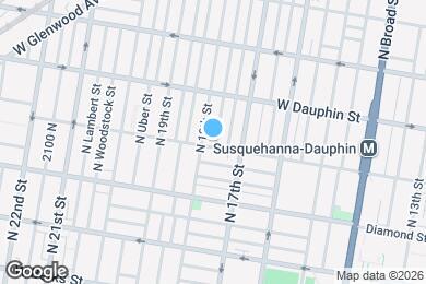 Map image of the property - 2202 N Bouvier St