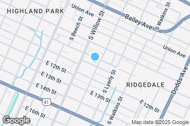 Map image of the property - 2113 Bennett Ave