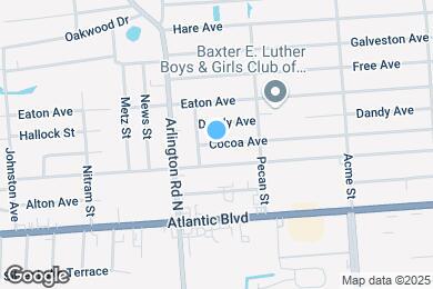 Map image of the property - 7630 Cocoa Ave
