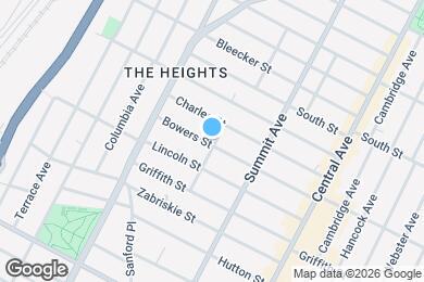 Map image of the property - 218 Bowers St