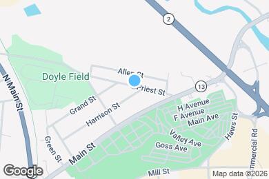 Map image of the property - 104 Harrison St