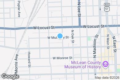 Map image of the property - 704 W Mulberry St