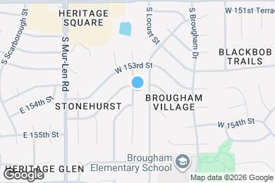 Map image of the property - 15329 S Sturgeon Dr