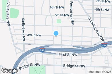 Map image of the property - 1022 3rd St NW