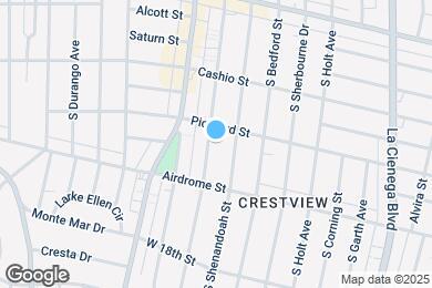 Map image of the property - 1614 S Wooster St