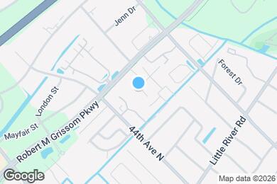 Map image of the property - 983 Cayman Ct