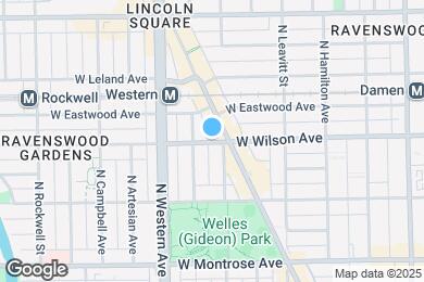 Map image of the property - 2311 W Wilson Ave